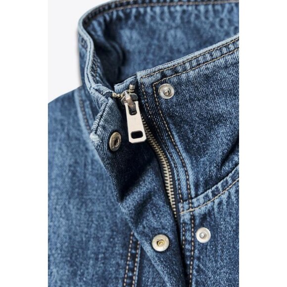 ZARA TRF DENIM JACKET - Picture 11 of 11
